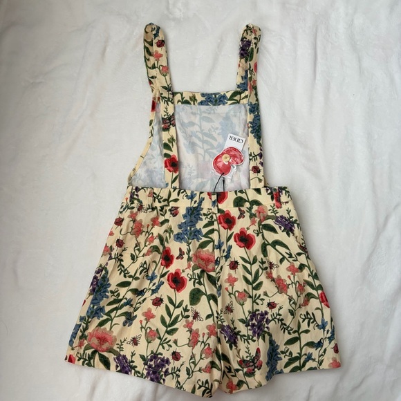 NWT Cider Floral Print Overalls - Picture 4 of 8